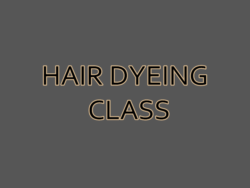 HAIR DYEING COURSE